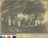 藏品(滬尾公學校榕樹下的遊戲)的圖片